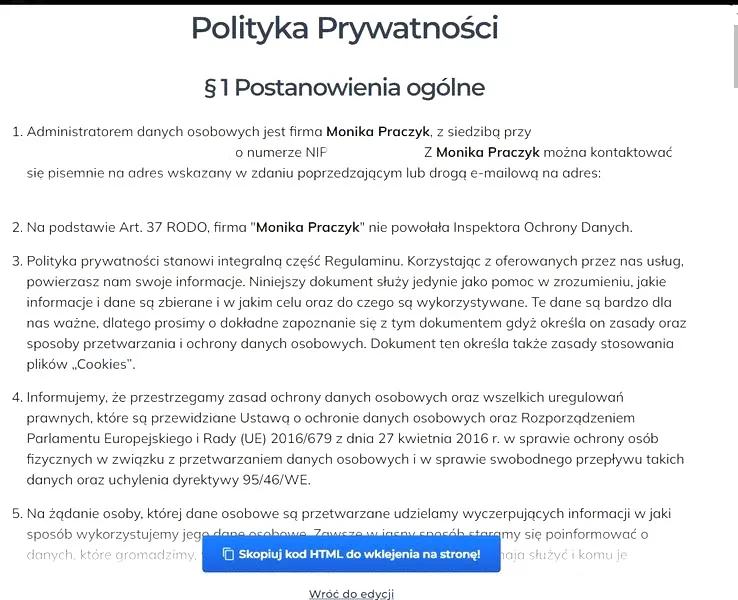 Prosty przewodnik: jak dodać politykę prywatności do WordPress
